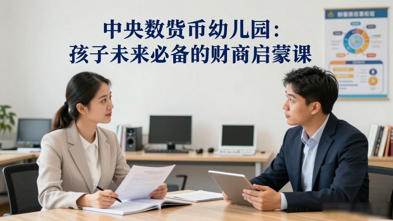 中央数字货币幼儿园：孩子未来必备的财商启蒙课