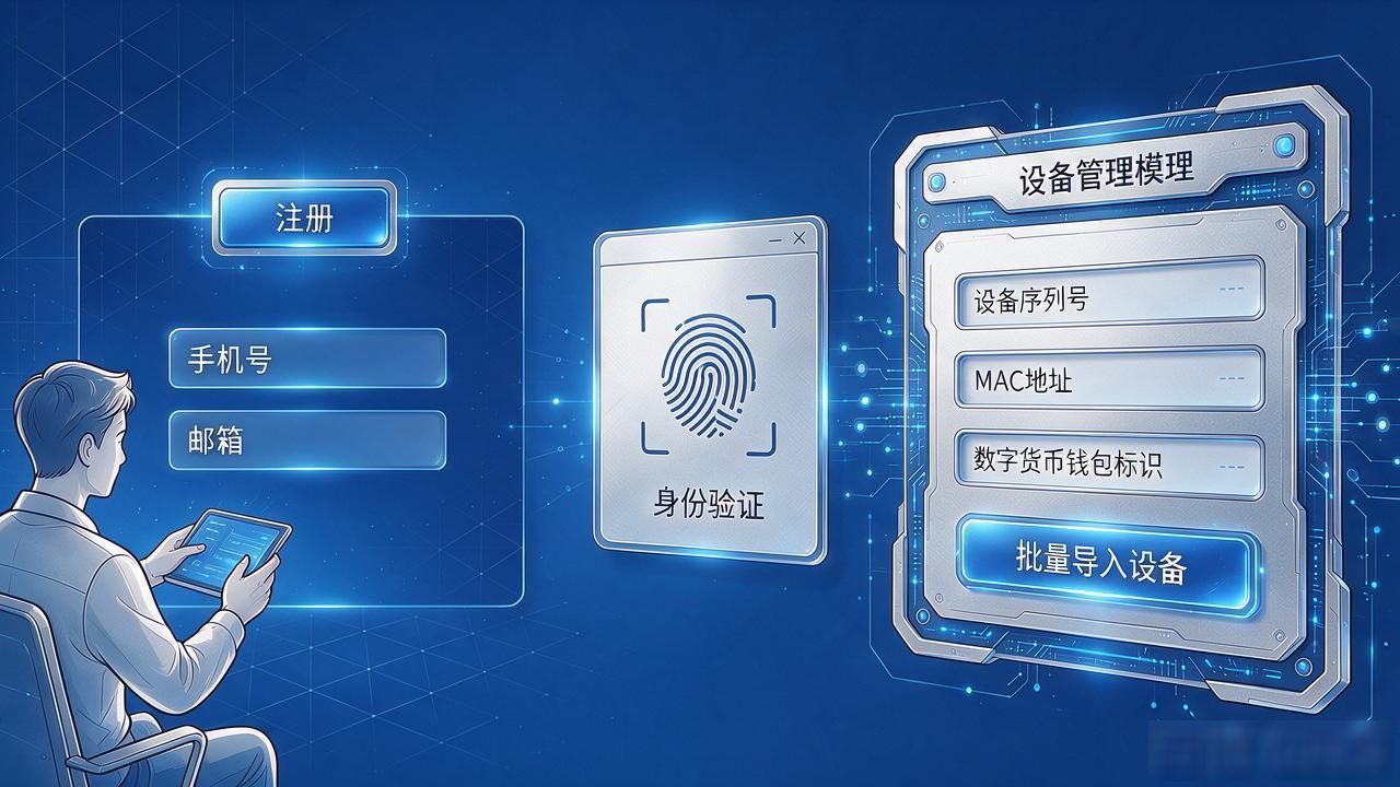 注册物联网数字货币_物联网数字货币注册流程详解_物联网数字货币开户到设备绑定流程