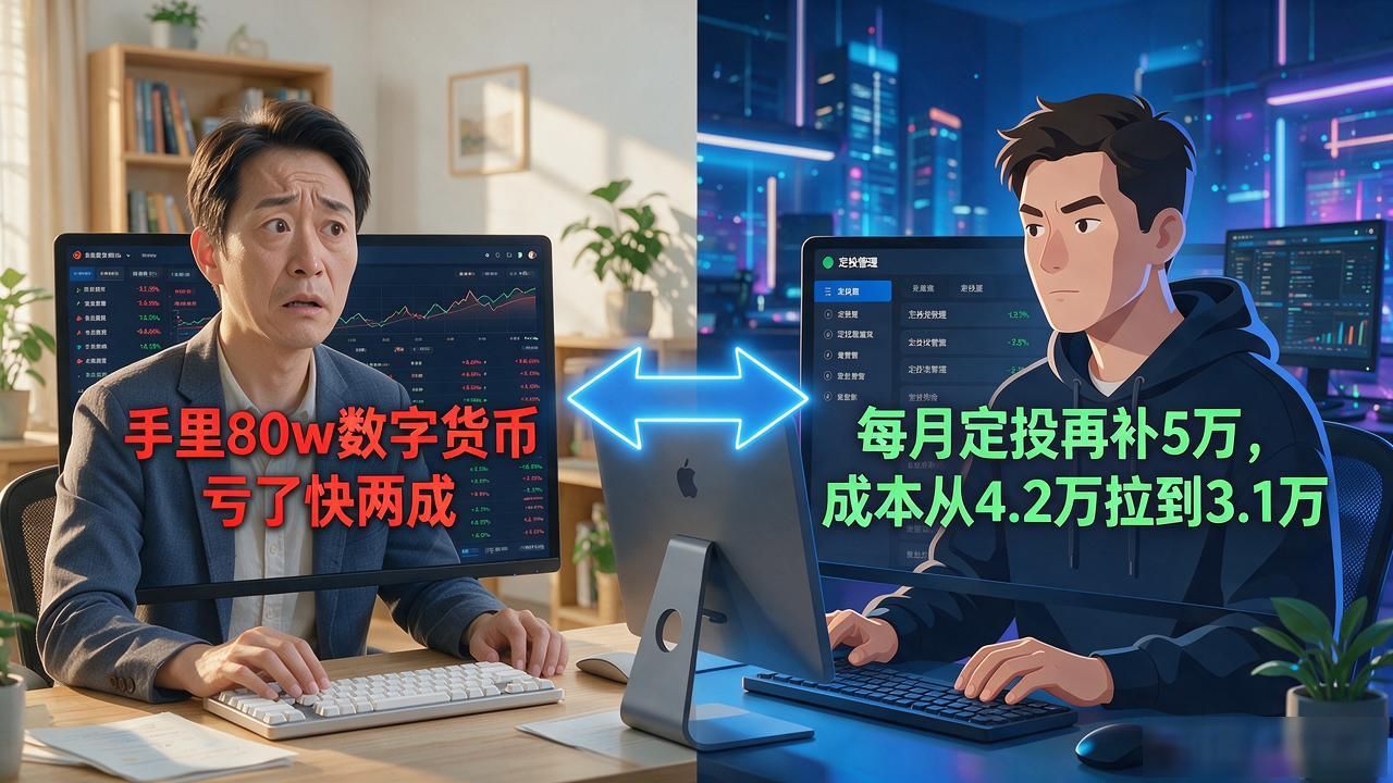 BTC从2万到7万再回落到4万的账户变化_80w数字货币_手里攥着80w数字货币经历浮盈焦虑