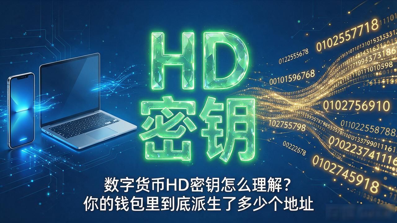 数字货币hd密钥_BIP39和BIP32协议区别_HD钱包种子词派生路径原理