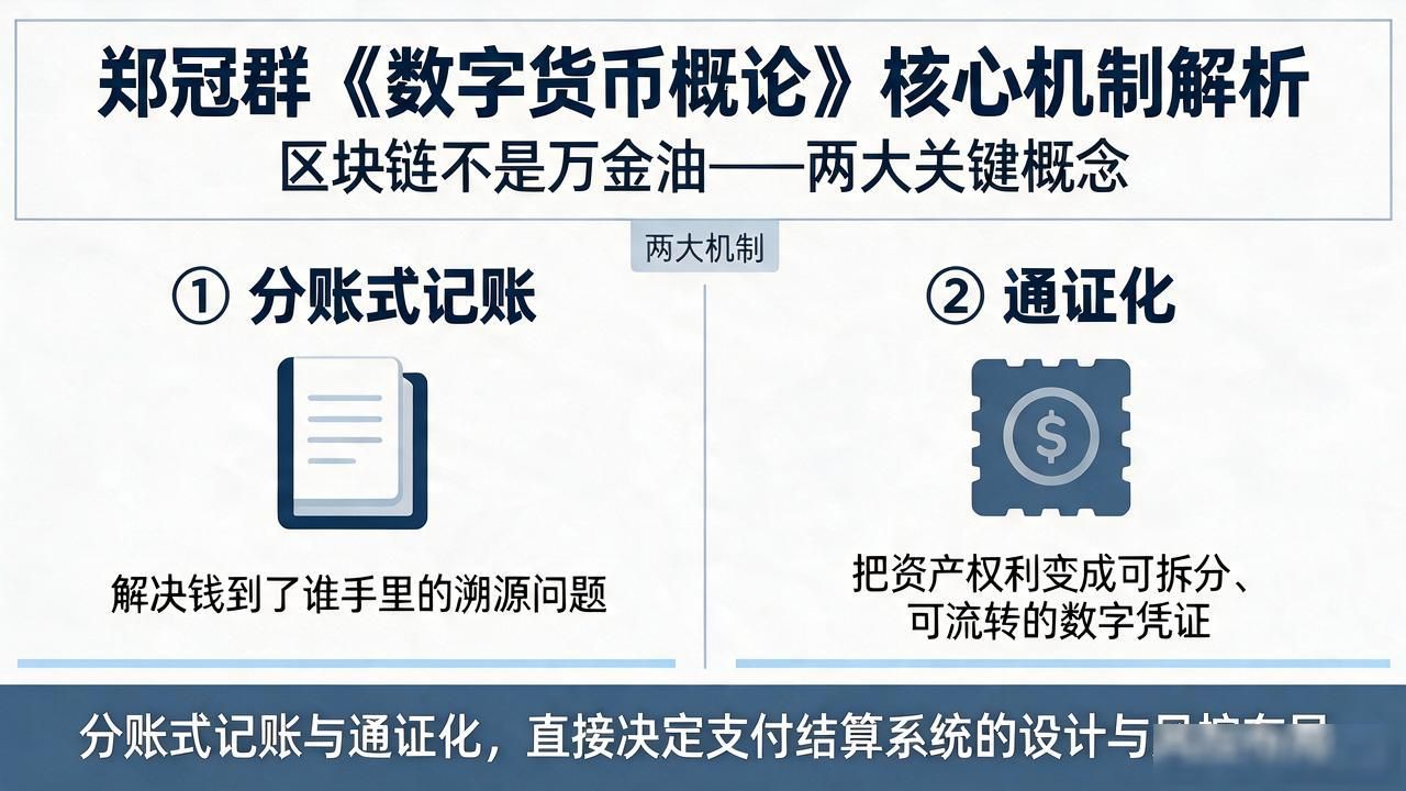 郑冠群数字货币概论_数字货币概论 郑冠群 法定数字货币_私人数字货币 区块链分账式记账 通证化数字凭证 数字人民币试点经验 制度衔接
