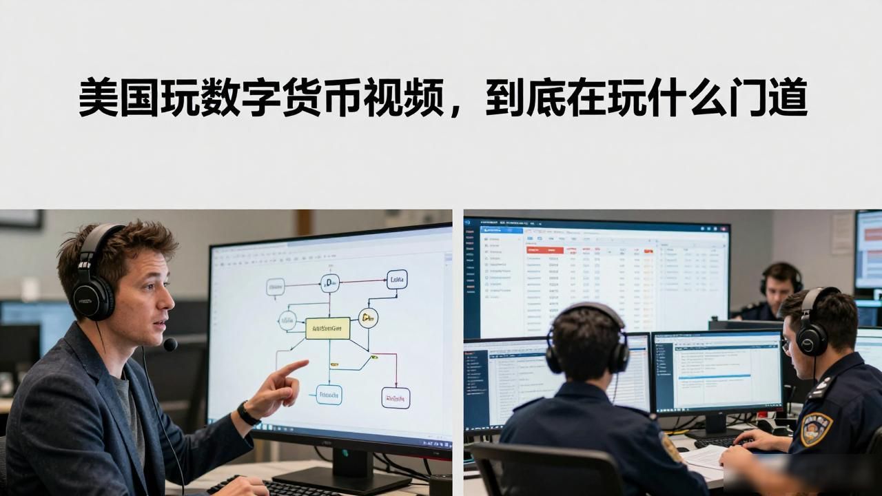 美国玩数字货币视频，到底在玩什么门道