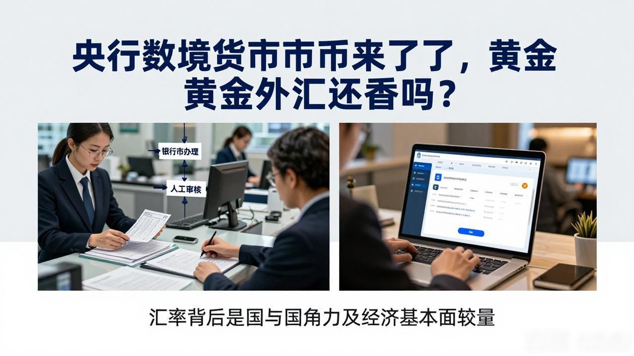 央行数字货币来了，黄金外汇还香吗？