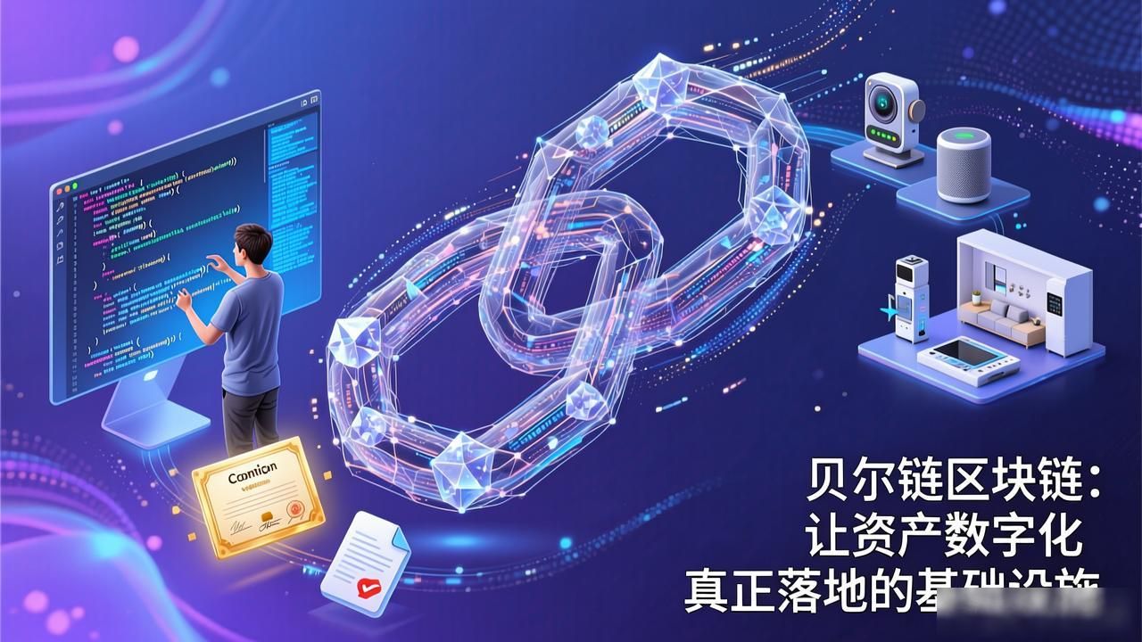 贝尔链区块链：让资产数字化真正落地的基础设施