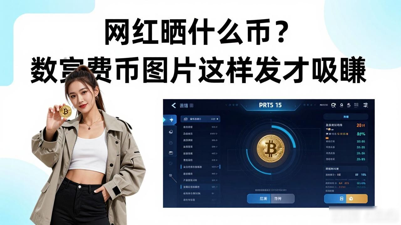 网红晒什么币？数字货币图片这样发才吸睛
