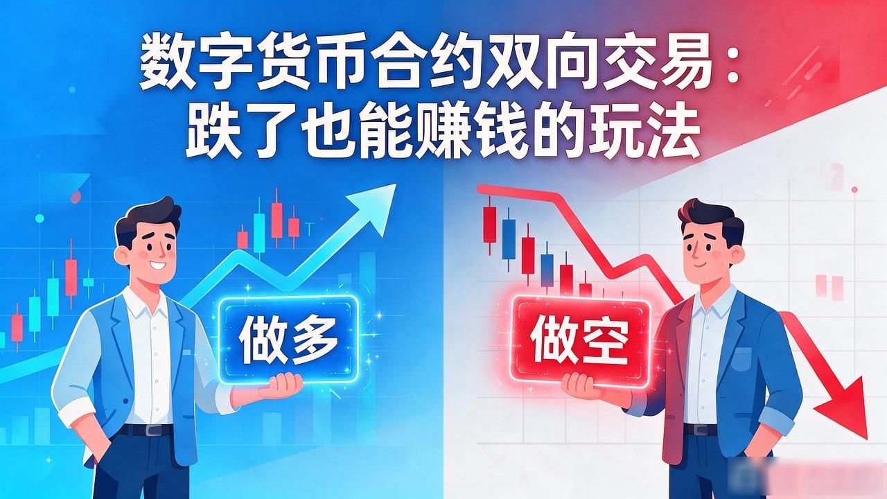 数字货币合约双向交易：跌了也能赚钱的玩法
