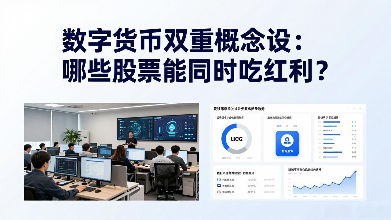 数字货币双重概念股：哪些股票能同时吃红利？
