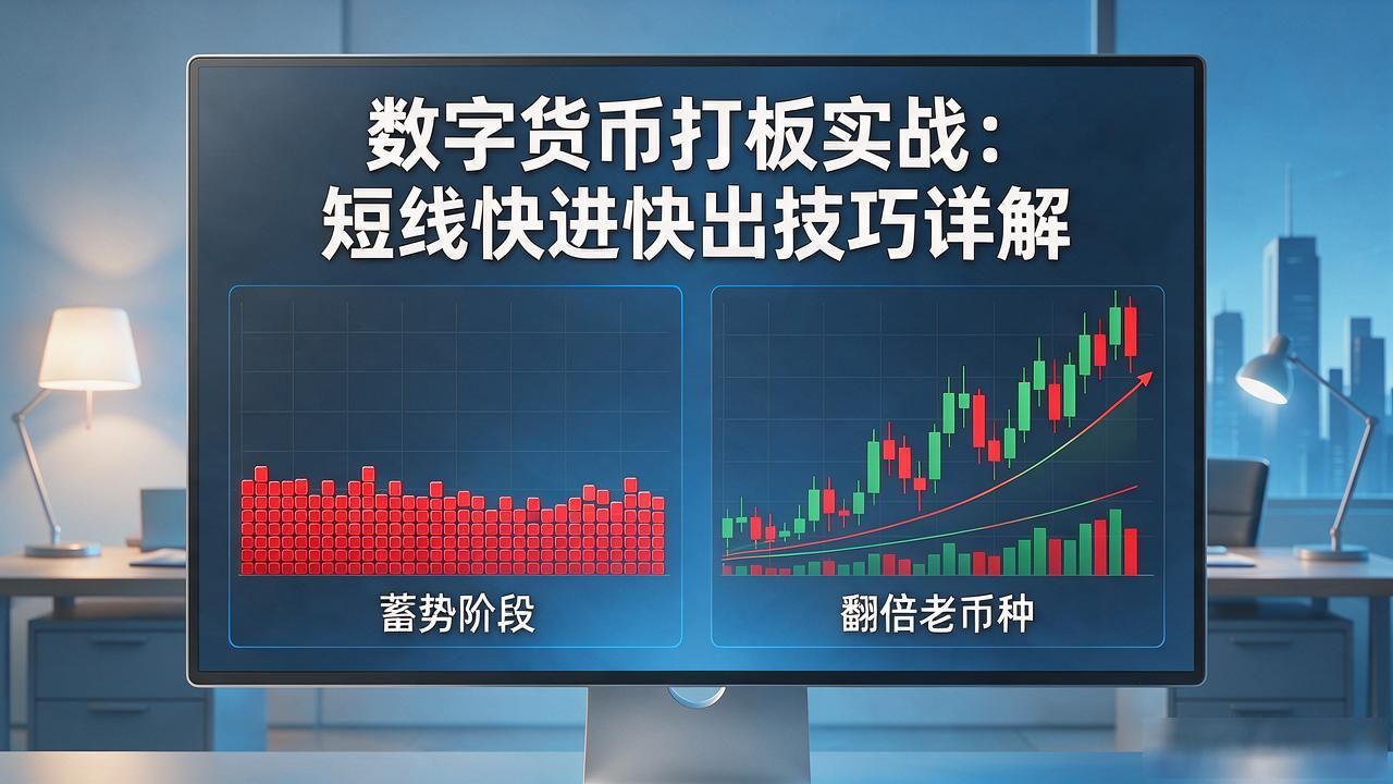 数字货币打板实战：短线快进快出技巧详解
