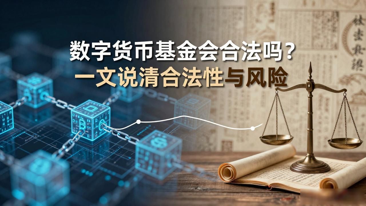 数字货币基金会合法吗？一文说清合法性与风险