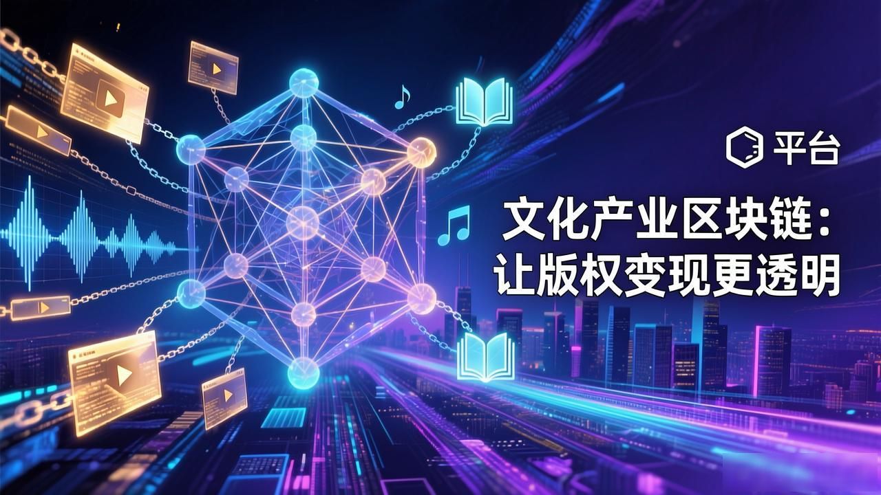 文化产业区块链：让版权变现更透明