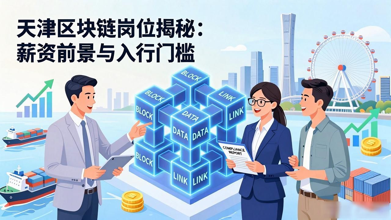 天津区块链岗位揭秘：薪资前景与入行门槛