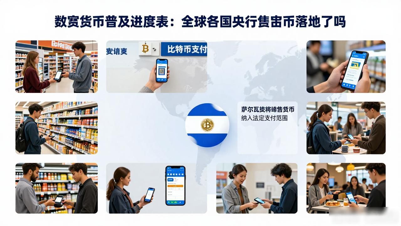数字货币普及进度表：全球各国央行数字货币落地了吗