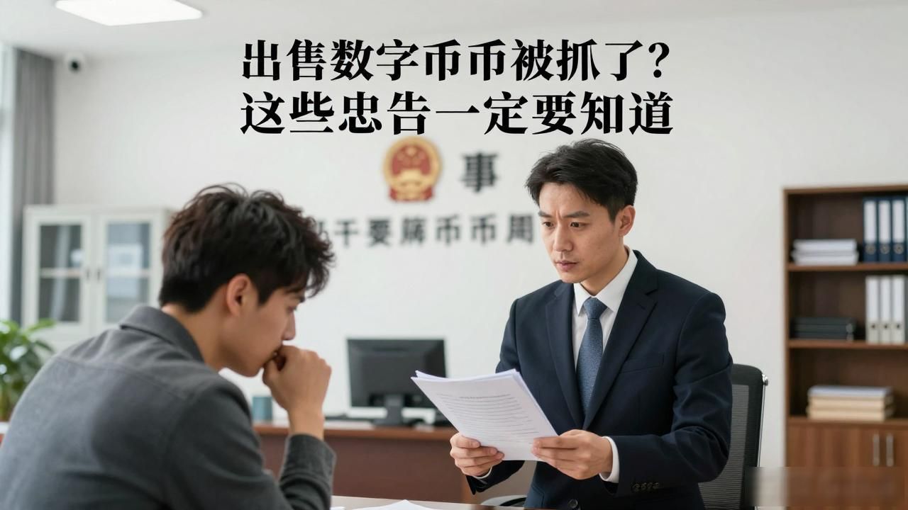 出售数字货币被抓了？这些忠告一定要知道