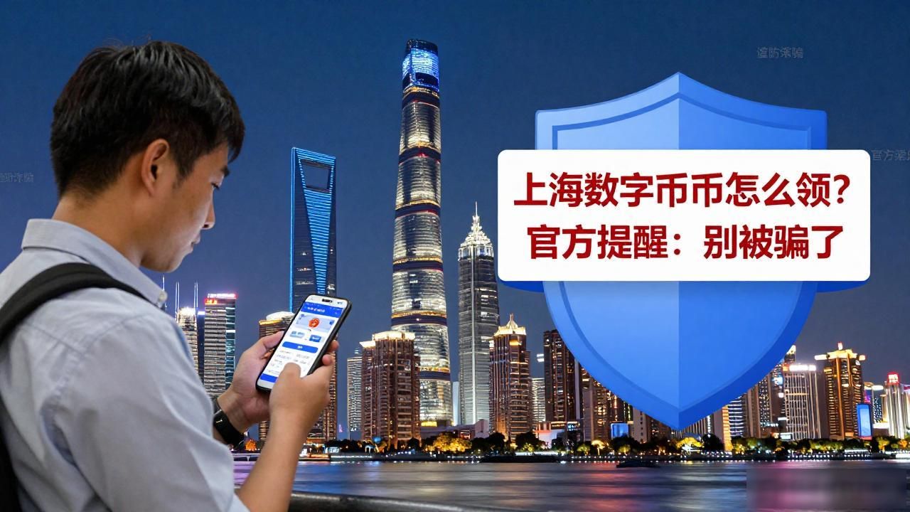 上海数字货币怎么领？官方提醒：别被骗了