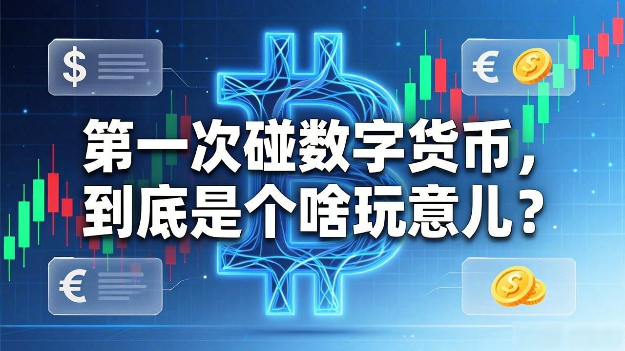 第一次碰数字货币，到底是个啥玩意儿？
