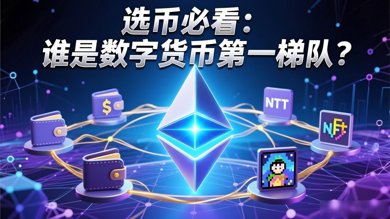 选币必看：谁是数字货币第一梯队？
