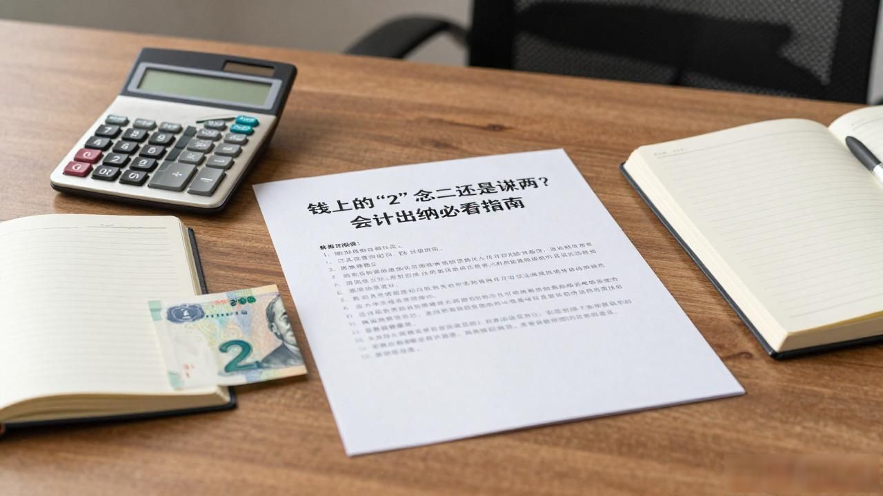 钱上的“2”念二还是念两？会计出纳必看指南