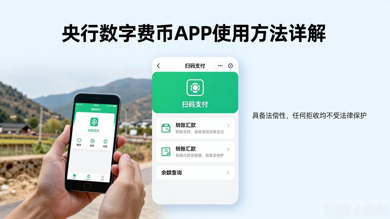 央行数字货币APP使用方法详解