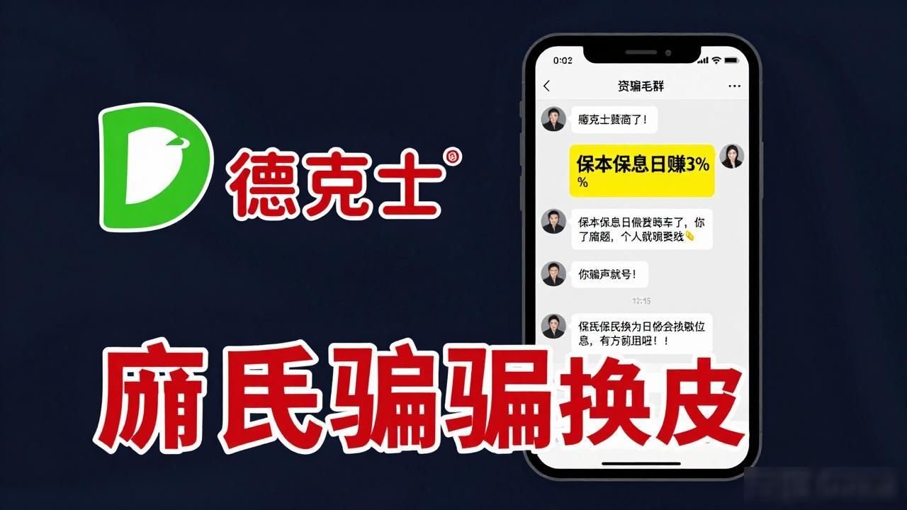 有人拉你投德克士数字货币？听一个被坑过的人说几句心里话