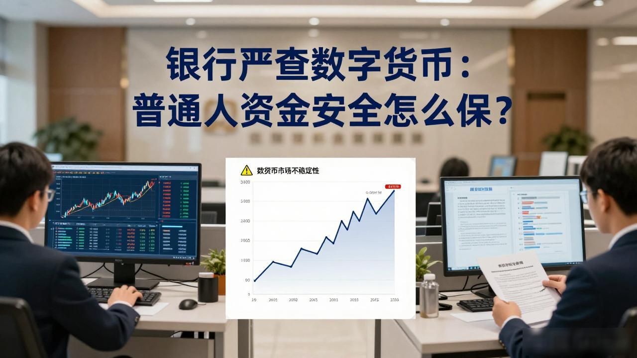 银行严查数字货币：普通人资金安全怎么保？