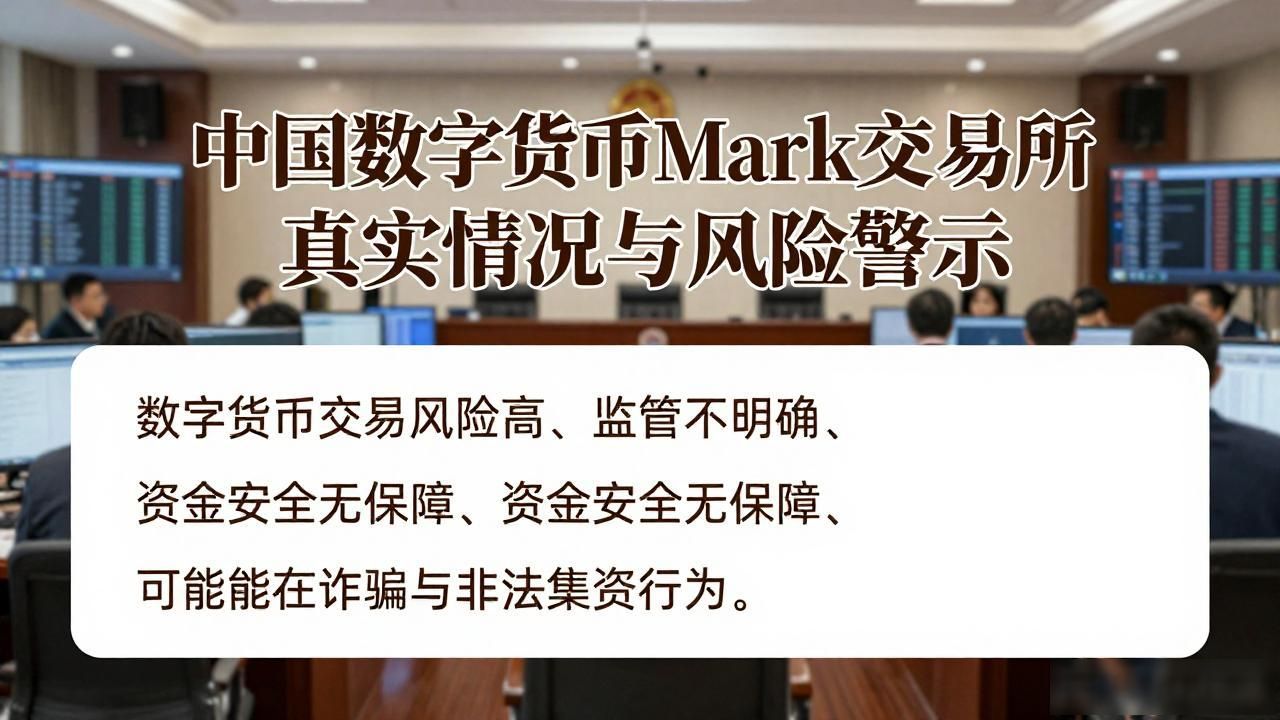 中国数字货币Mark交易所真实情况与风险警示