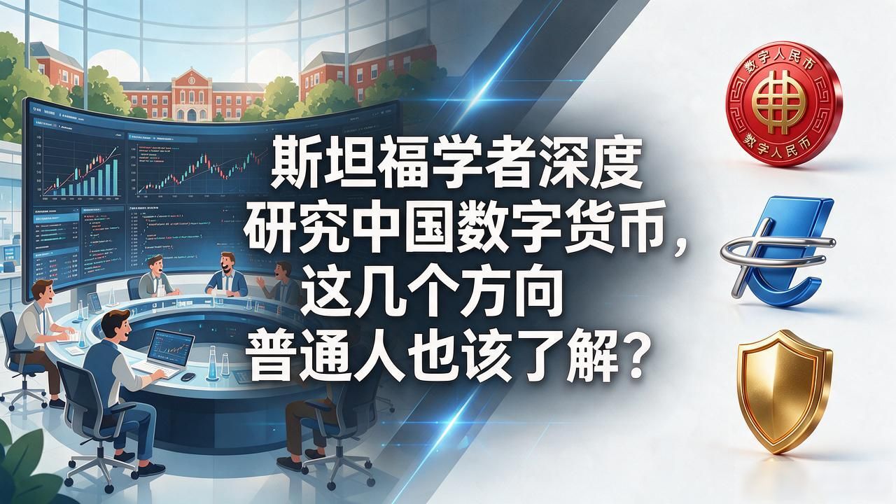 斯坦福学者深度研究中国数字货币，这几个方向普通人也该了解