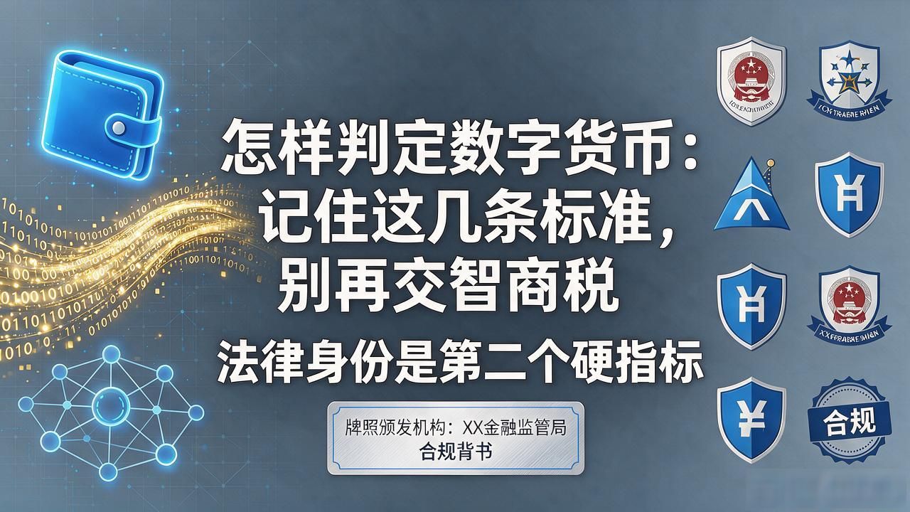 怎样判定数字货币：记住这几条标准，别再交智商税