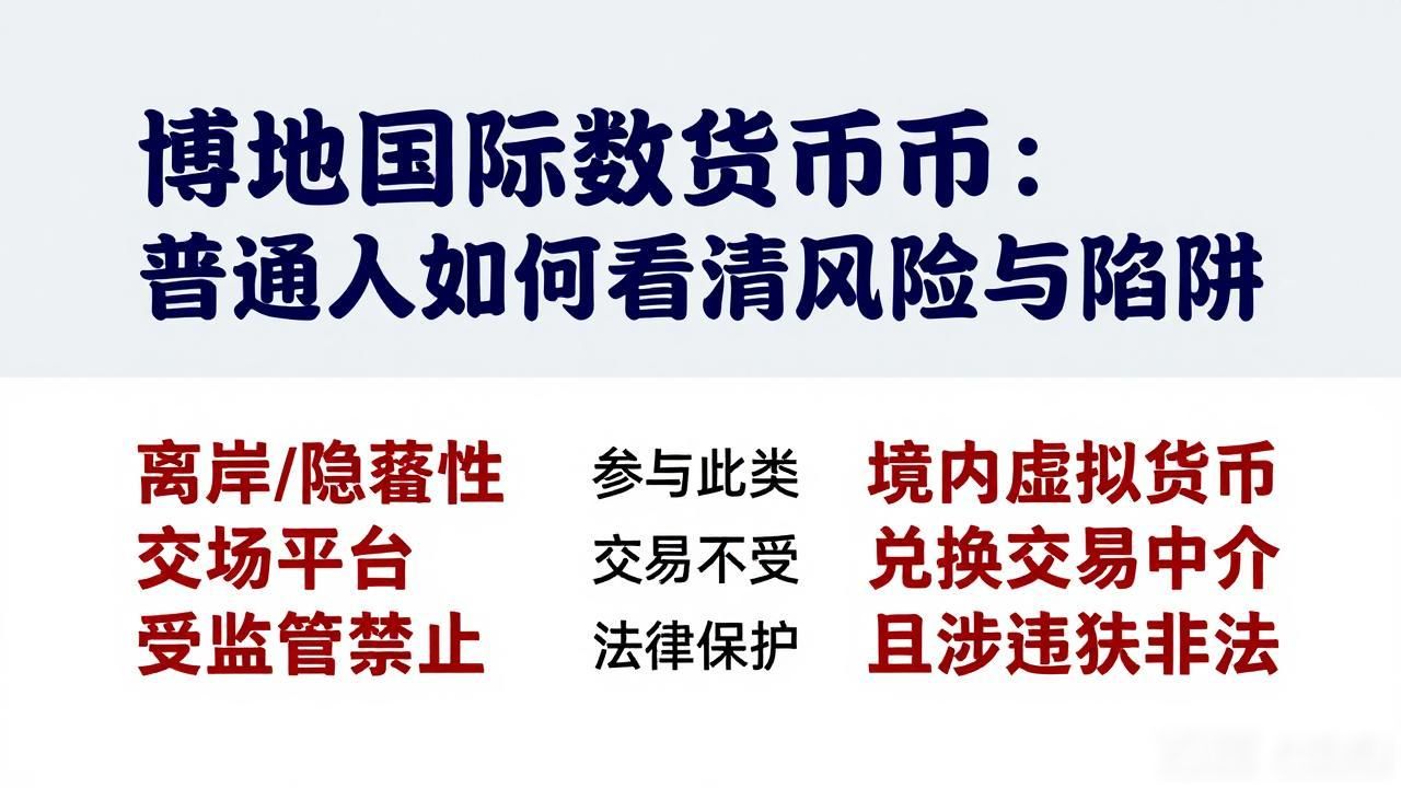 博地国际数字货币：普通人如何看清风险与陷阱