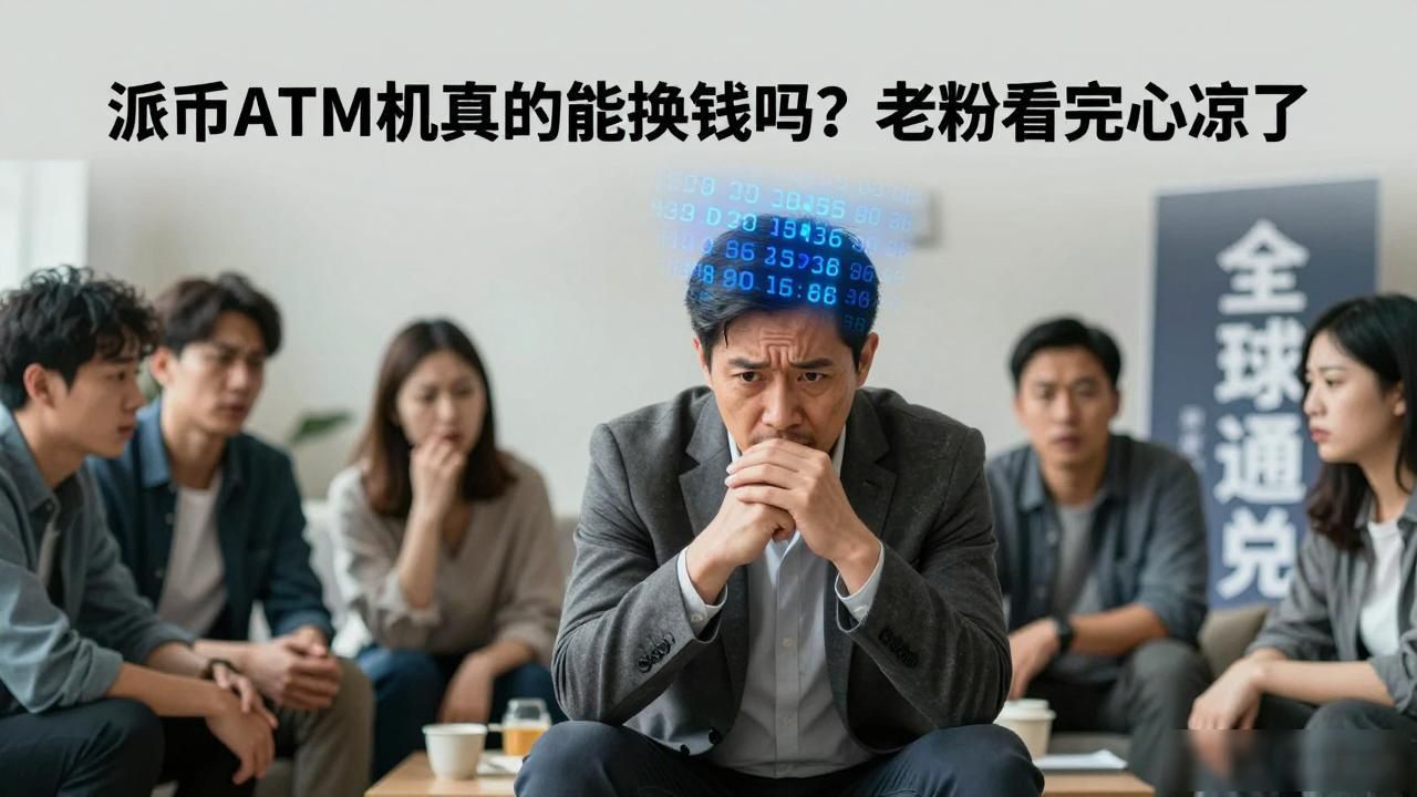 派币ATM机真的能换钱吗？老粉看完心凉了