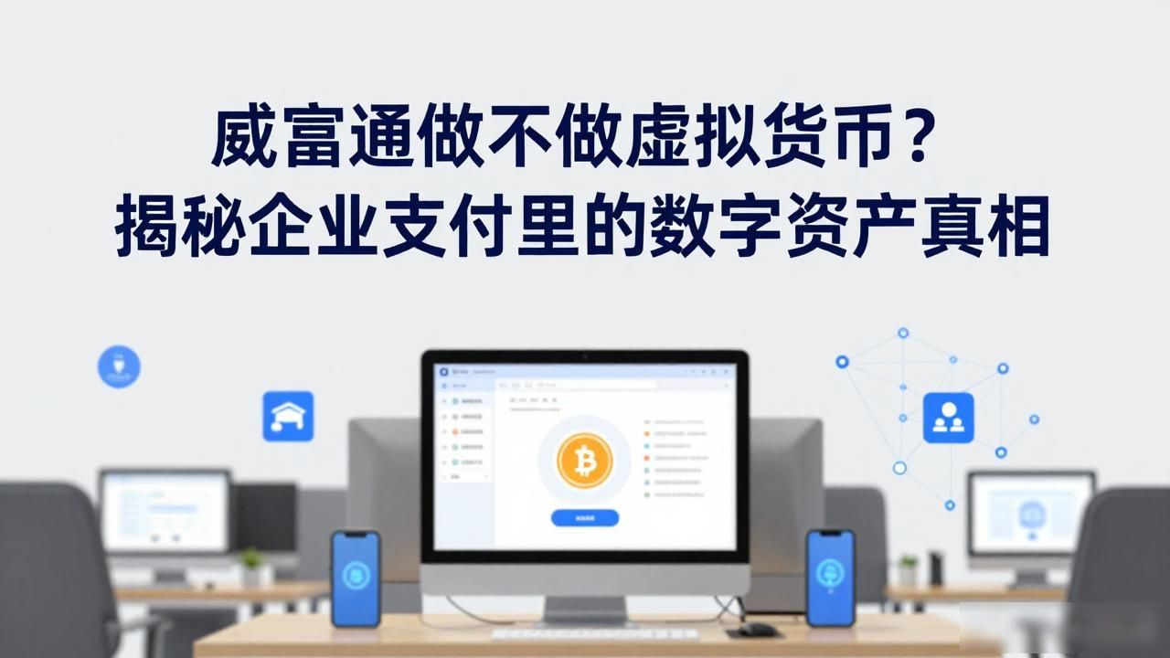 威富通做不做虚拟货币？揭秘企业支付里的数字资产真相