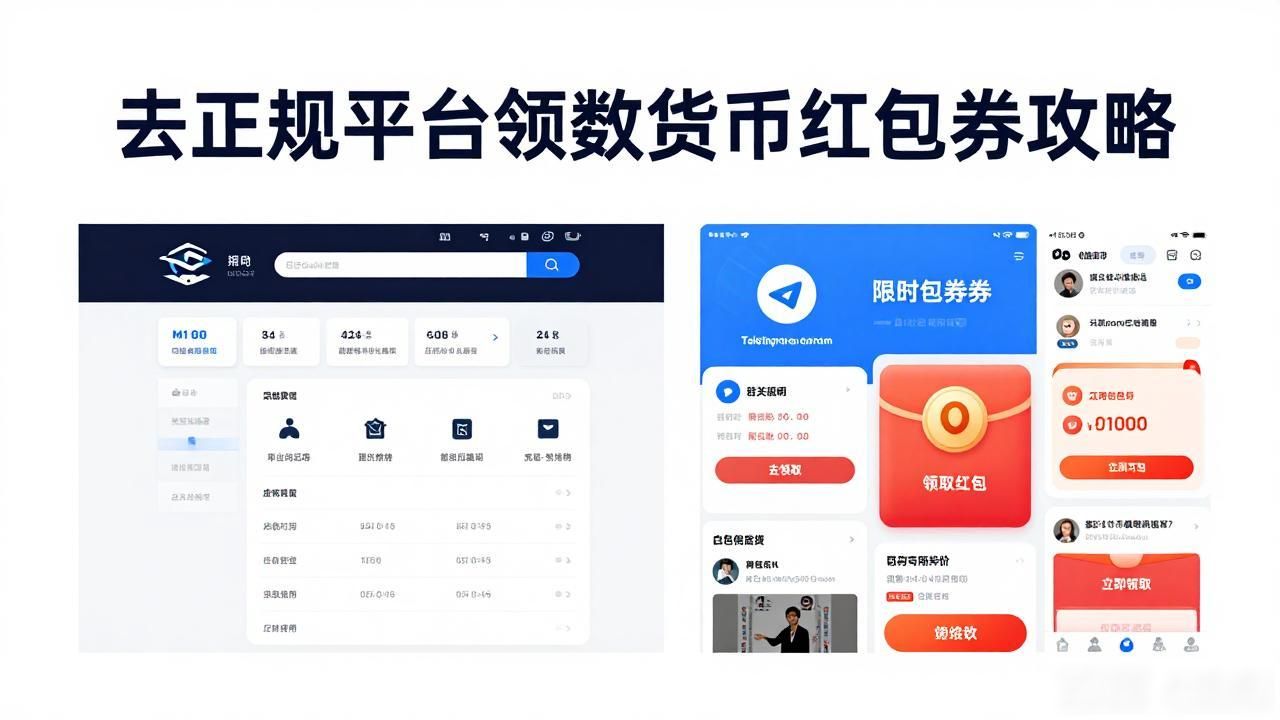 去正规平台领数字货币红包券攻略
