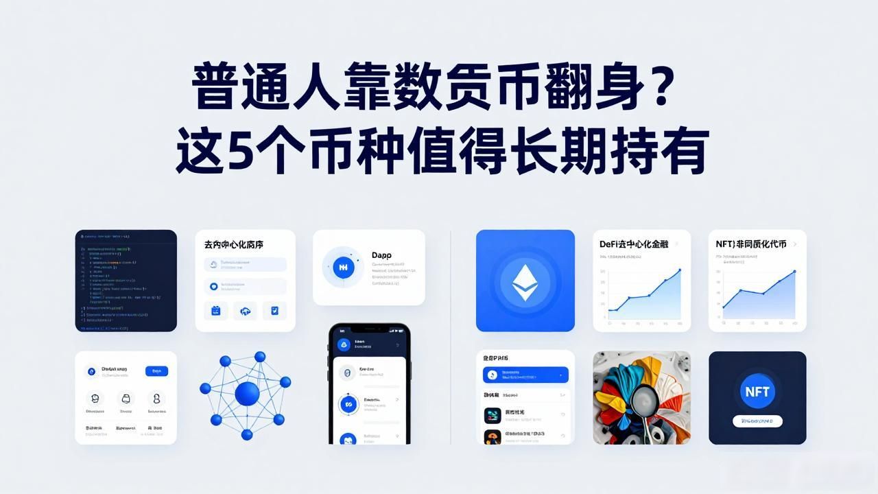 普通人靠数字货币翻身？这5个币种值得长期持有