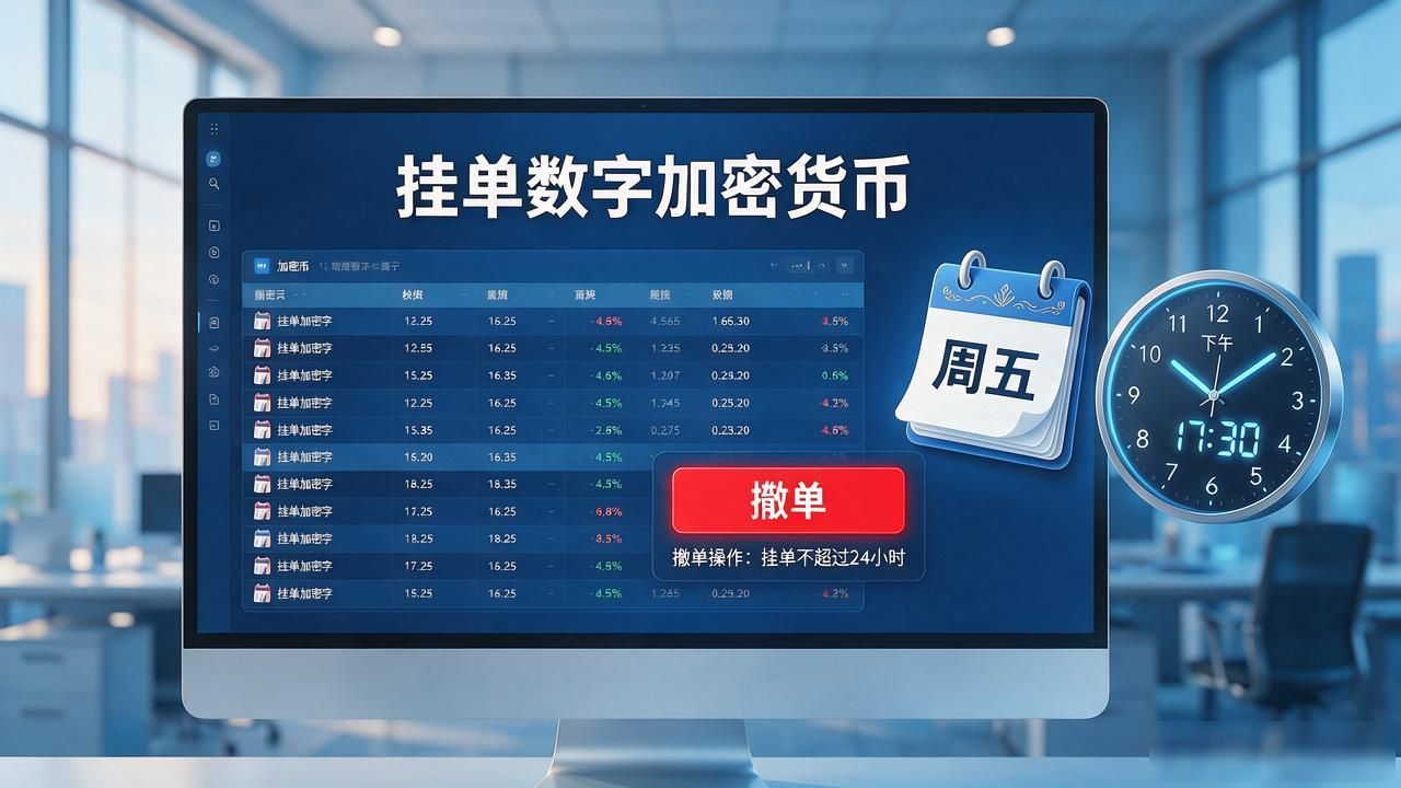 挂单数字加密货币怎么操作？老手总结的血泪教训
