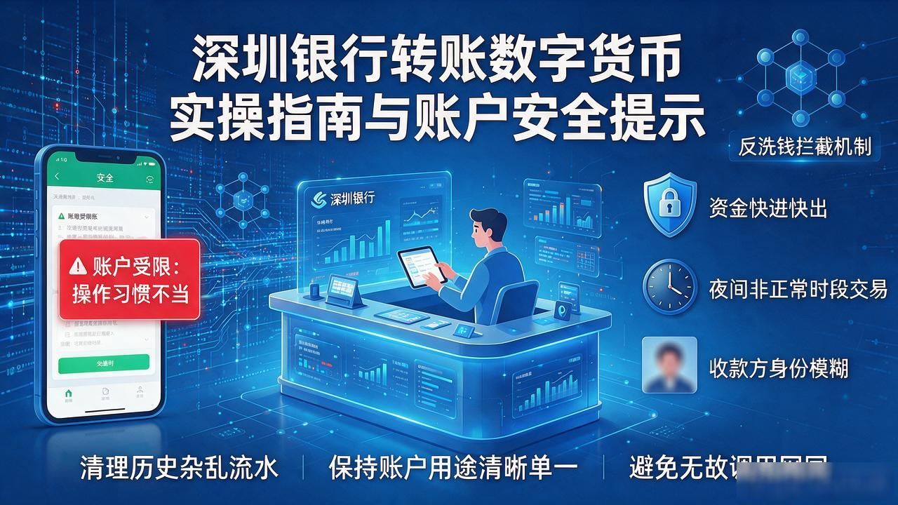 深圳银行转账数字货币实操指南与账户安全提示