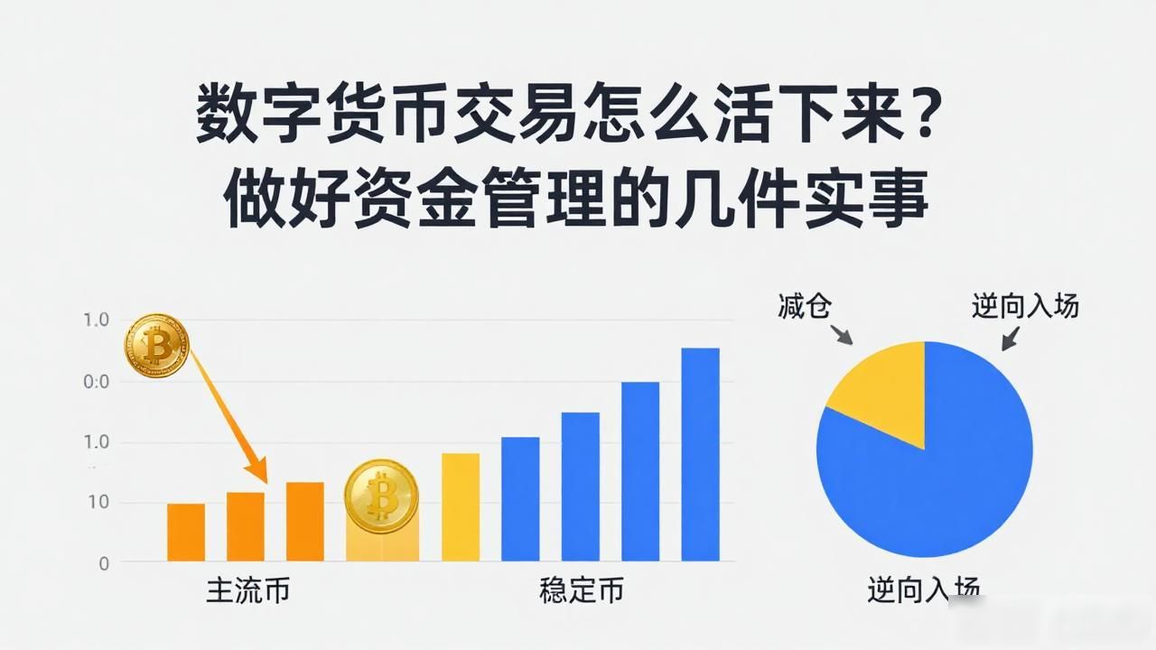 数字货币交易怎么活下来？做好资金管理的几件实事