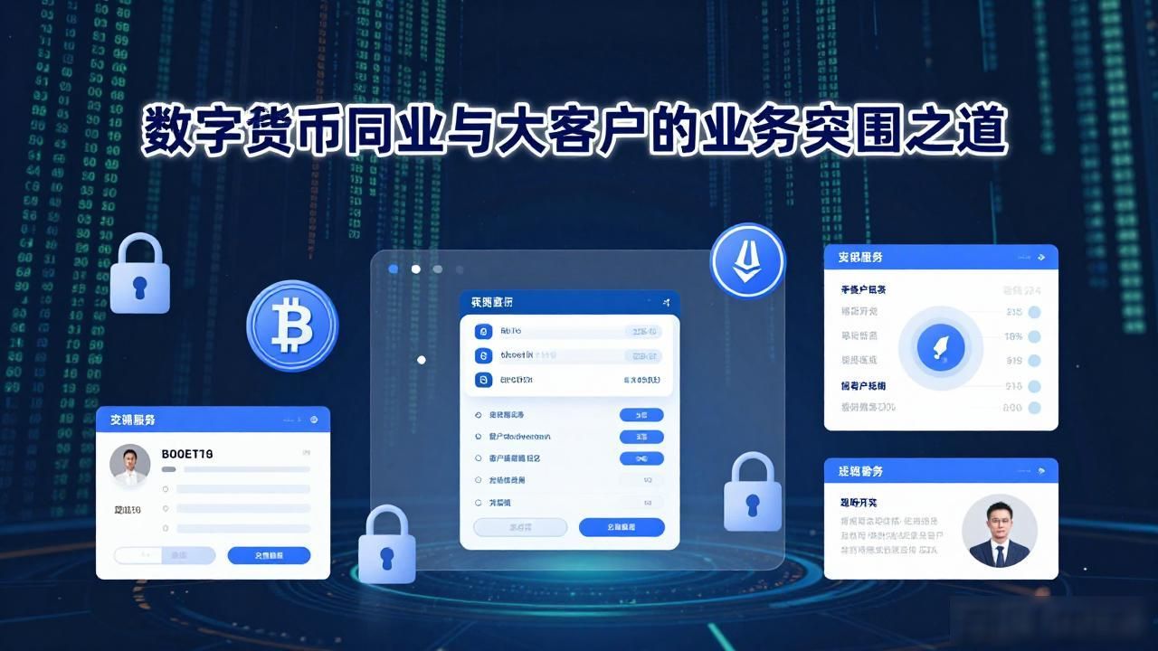 数字货币同业与大客户的业务突围之道