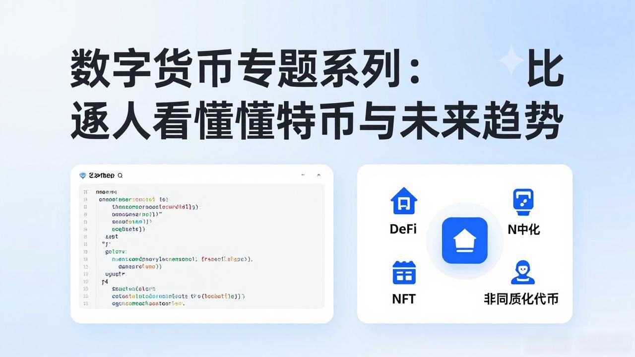 数字货币专题系列：普通人如何看懂比特币与未来趋势