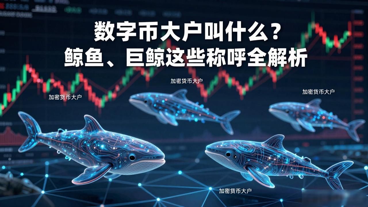 数字货币大户叫什么？鲸鱼、巨鲸这些称呼全解析