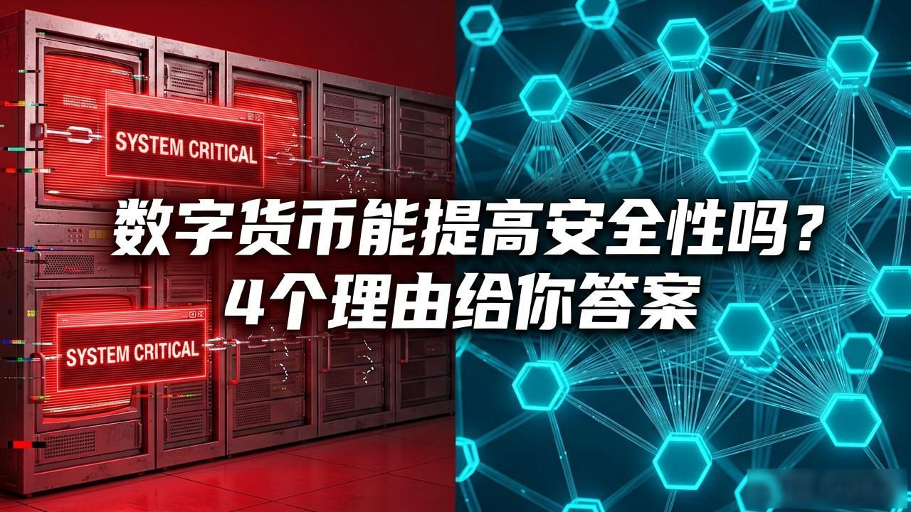 数字货币能提高安全性吗？4个理由给你答案