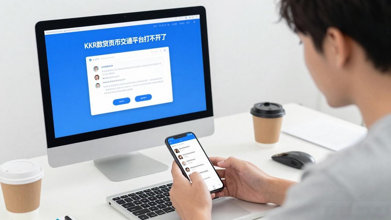 KKR数字货币交易平台打不开了，进不去别硬等，试试这几招