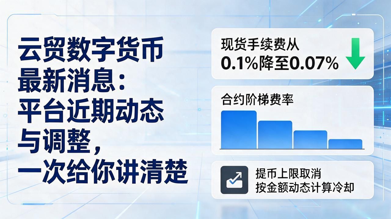云贸数字货币最新消息：平台近期动态与调整，一次给你讲清楚