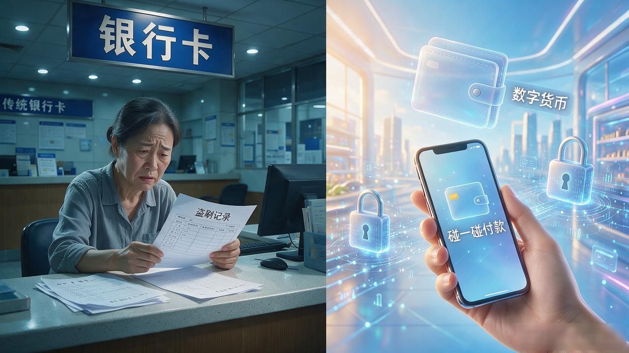 银行卡和数字货币到底有啥区别？干了15年银行的人给你说清楚