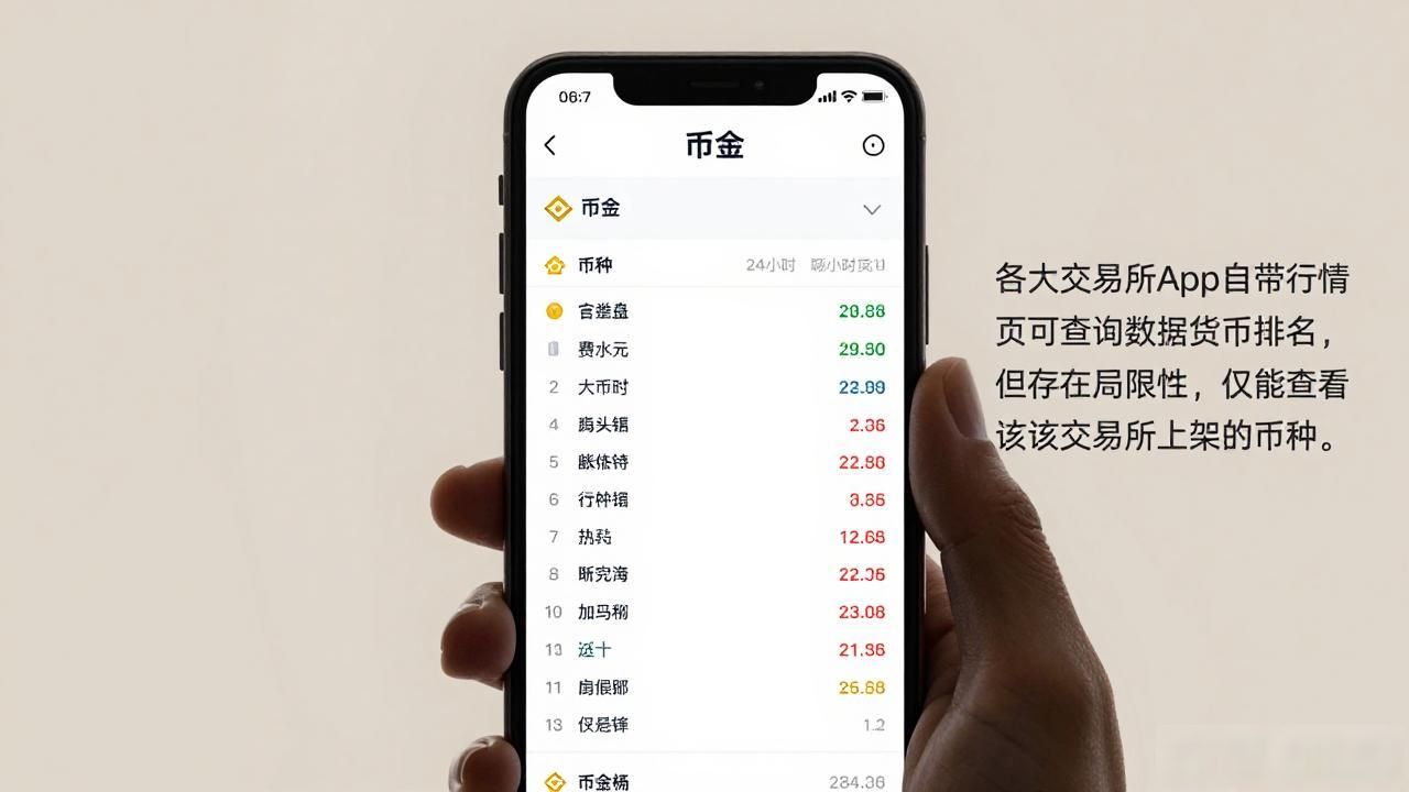 查数字货币排名去哪看？这几个网站我天天用