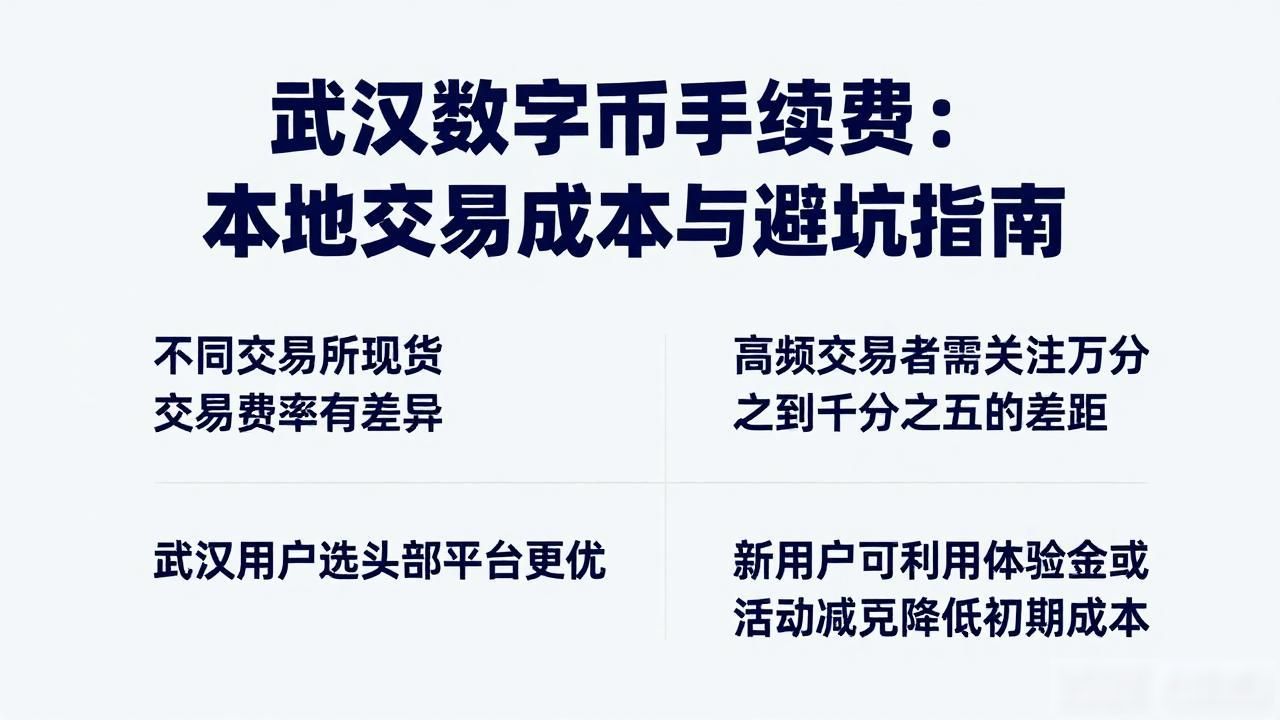 武汉数字货币手续费：本地交易成本与避坑指南