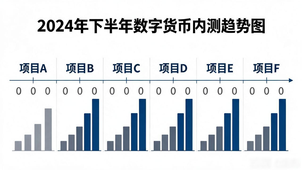 数字货币内测趋势图，这几个细节比用户总量更说明问题