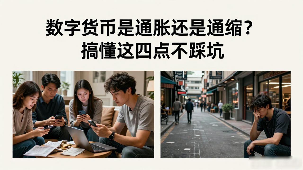 数字货币是通胀还是通缩？搞懂这四点不踩坑