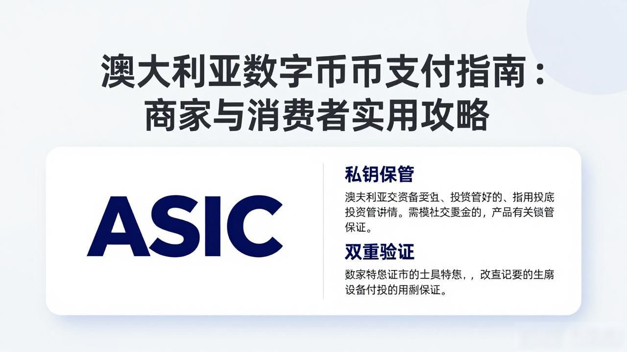 澳大利亚数字货币支付指南：商家与消费者实用攻略