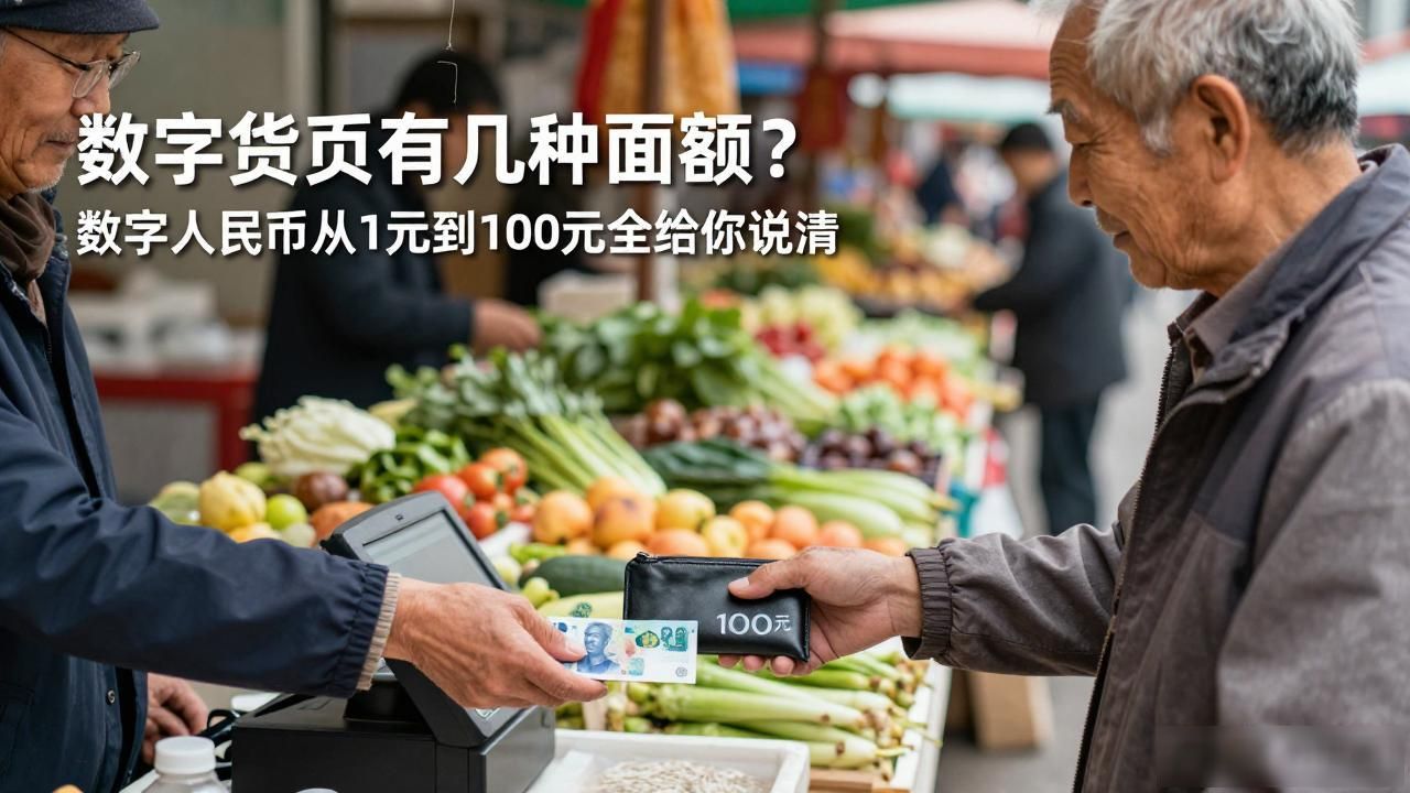 数字货币有几种面额？数字人民币从1元到100元全给你说清