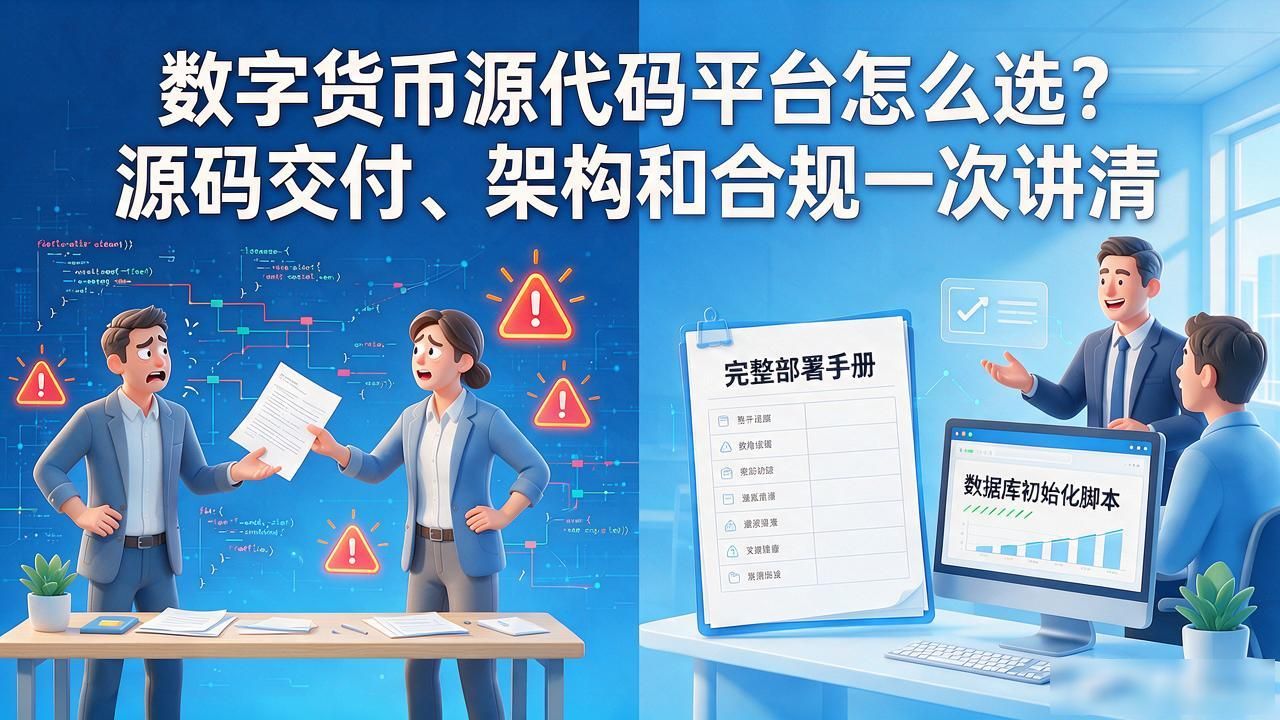 数字货币源代码平台怎么选？源码交付、架构和合规一次讲清