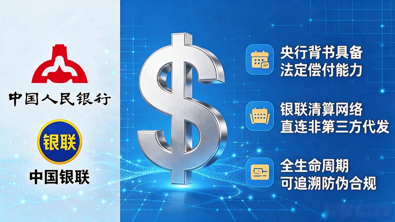 别乱买了！银联最纯正数字货币就这一个，干了十五年支付给你说透